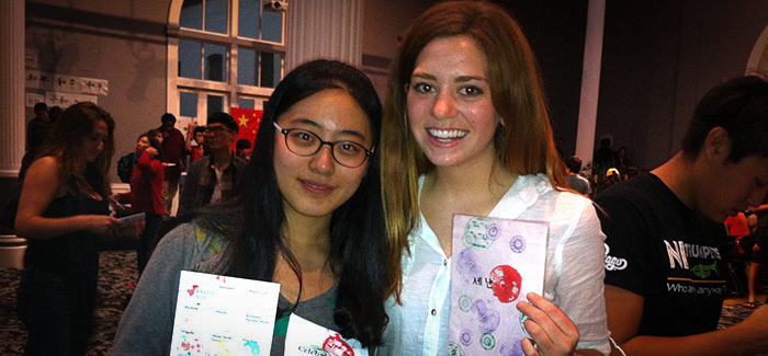 Shannon Kraemer and Weiyi Zhao Celebrate Asia 2013