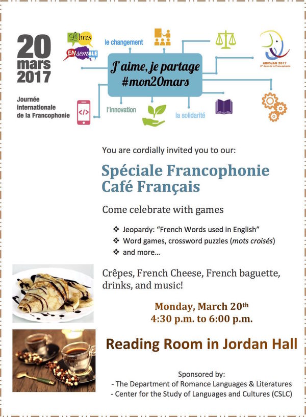 Journee Langue Francaise Cafe
