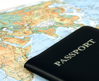 Passport And Map Resized