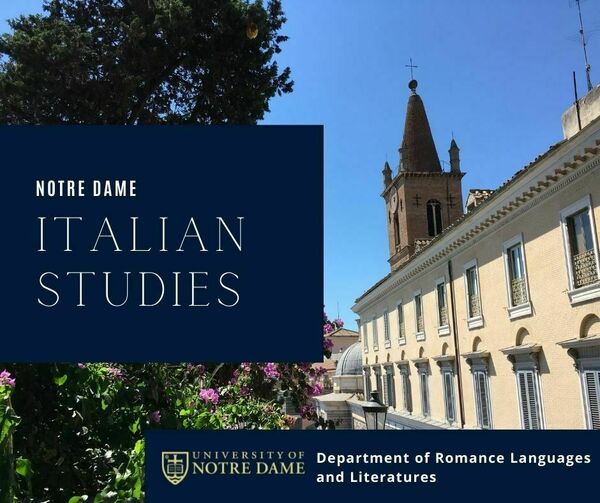 Department Of Italian Studies