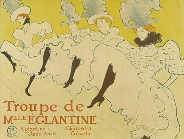 450px Lautrec La Troupe De Mlle Eglantine Poster 1895 6 2