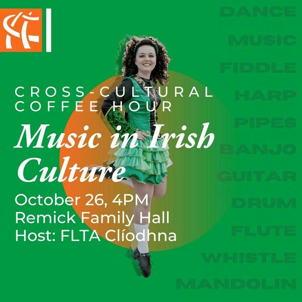 1026 Cross Cultural Coffee Hour Music in Irish Culture