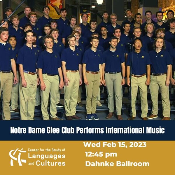 Notre Dame Glee Club Hogan