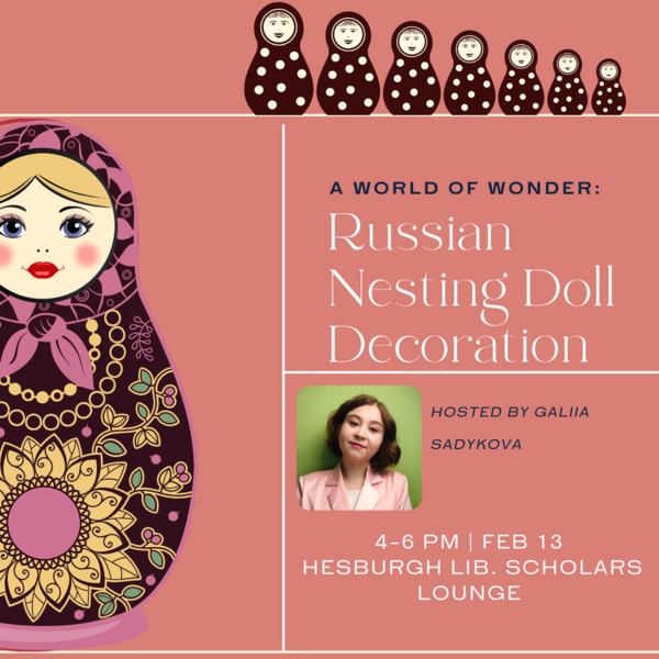 Lcw Russian Nesting Doll Decoration Lena