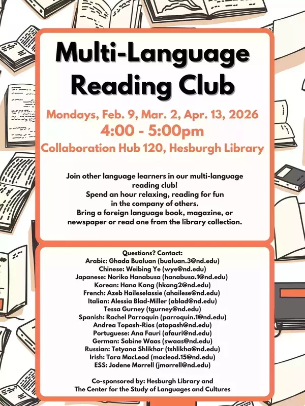 Multi-Language Reading Club SP26