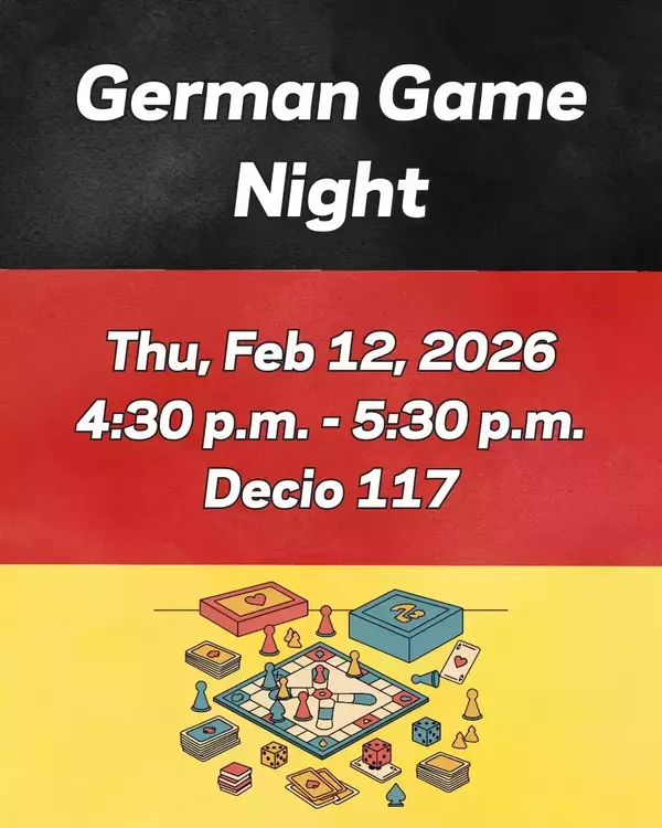 German Game Night LCW CORRECT DATE