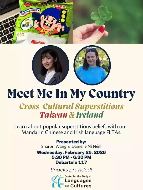 Meet Me in My Country: Cross-Cultural Superstitions