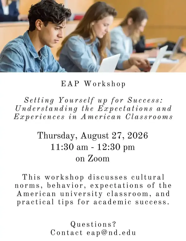 EAP Workshop Aug 2026